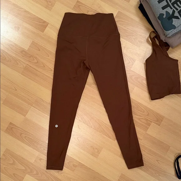 Lululemon Athletica Rich Brown Leggings - Picture 4 of 6